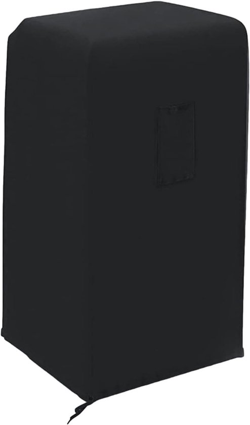 Klimaanlagenabdeckung – Schutzhülle Für Außengerät – Verstellbares Gurtsystem – 40 X 46 X 75 Cm – Schwarz