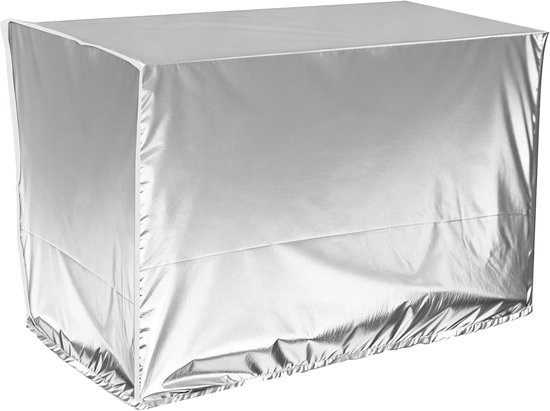 Schutzhülle Für Klimaanlagen-außengeräte – Schutzabdeckung Für Wärmepumpen – Geräteschutz – Wasserdicht Und Uv-beständig – 86 X 35 X 60 Cm – Silber