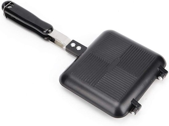 Quadratische, Doppelseitige Bratpfanne – Antihaftbeschichtete, Doppelseitige Bratpfanne – Vielseitiger Sandwichmaker Für Toaster Und Omeletts – Japanische Omelettpfanne