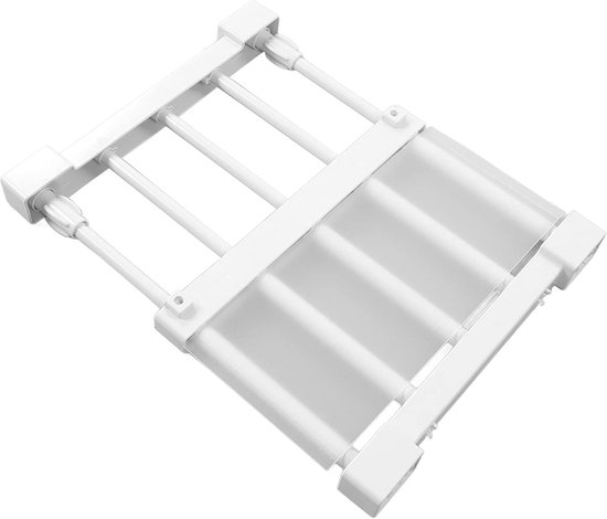 Ausziehbares Spannbrett, Verstellbares Regal, Kleiderschrank-organizer, Nagelfrei, Kleiderschrank-trennwand, Aufbewahrungsregal Für Kleiderschränke (23-30 Cm)