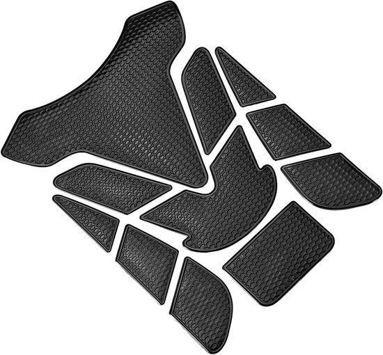 Universeller Motorrad-tankaufkleber – Schutz – Schwarz