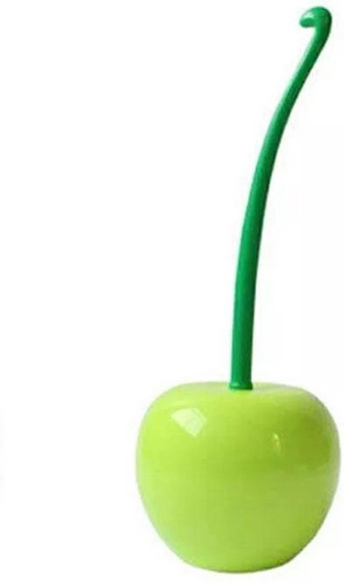 Toilettenbürste Mit Weißen Borsten Der Marke Green Apple
