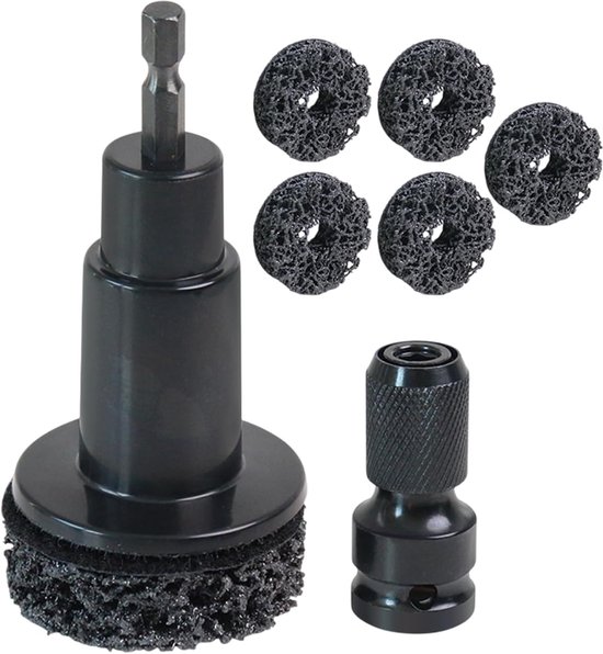 Radüberholungsset Mit Schleifscheiben, Felgenschraube Und Bremsenreiniger, Passend Für 1/2-zoll-schraubenschlüssel Oder Bohrmaschine