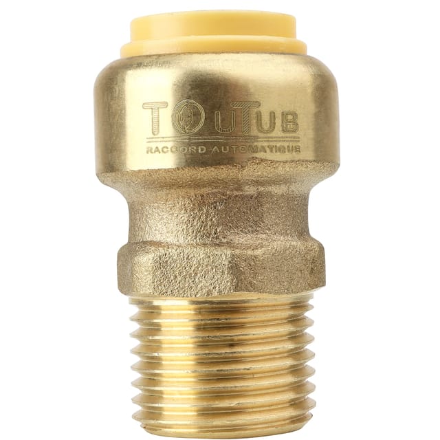 Boutté - Automatischer Anschluss Toutub Männliche Verbindung 20x27 3/4 Ø16 mm