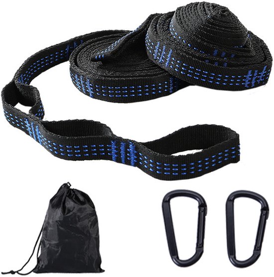 Hängematten-befestigungsset Mit 2 Meter Seil Und Haken – Zweiteiliges Set, Geeignet Für Camping Und Outdoor-aktivitäten.