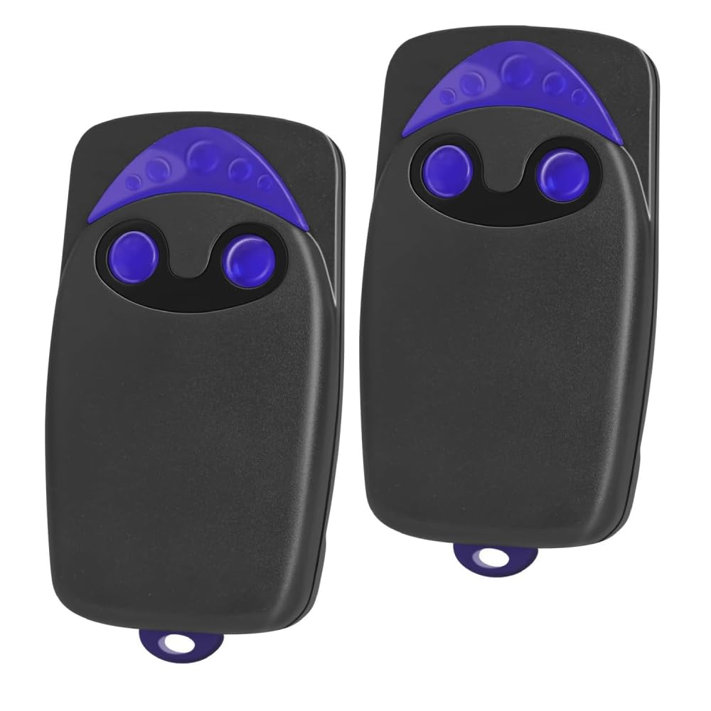 2er-pack Fernbedienungen Für Nice Flor-s Flo2r-s 2 Tasten, 433,92 Mhz