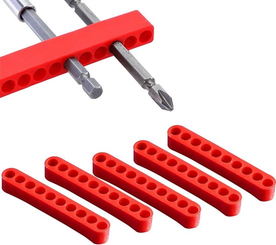 Schraubendreher-bithalter – Werkzeugorganizer – 10-loch-design – Geeignet Für 6,35-mm-schraubendreher