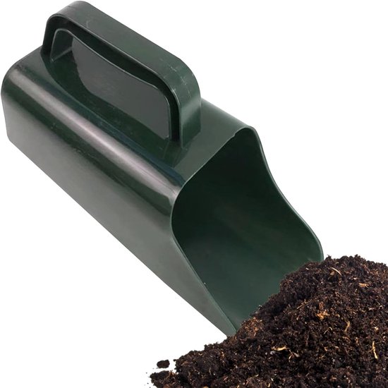 Pflanzkübel Für Zimmerpflanzen – Schaufel Mit Griff – Gartenarbeit Und Pflanzen – Quadratischer Korpus, Flacher Boden