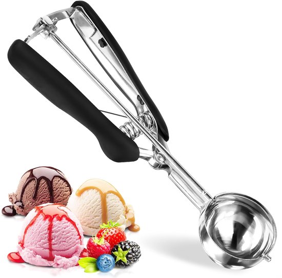 - Eiskugelportionierer - Perfekt Für Große Eiskugeln - 5 Cm - Ideal Für Eisbecher Und Waffeln - Für Kenner Geeignet - Langlebiges Modell
