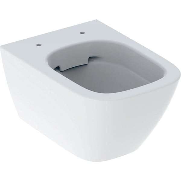 Smyle Square Wand-WC Tiefspüler, verkürzte Ausladung, - Geberit