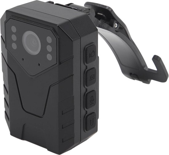 1296p Hd Polizeikamera Mit 128g Speicher, Wasserdicht - Bodycam Mit Nachtsicht Und Gps - Für Strafverfolgungsbehörden.