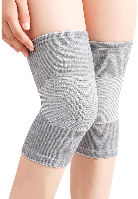 Elastische Kniebandage – Sport-kniebandage – Unterstützung Bei Der Genesung – Bambuskohlefaser – Einheitsgröße