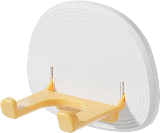 Haartrocknerhalterung – Haartrocknerregal – Badezimmerablage – Selbstklebend – Kein Bohren Erforderlich – 17 X 15 X 10,5 Cm