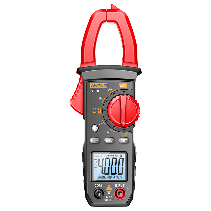 Digitales Wechselstrom-multimeter Mit Stromzange – Gleich-/wechselspannungs-amperemeter – Spannungsprüfer – Hz-amperemeter – Ncv-ohm-test