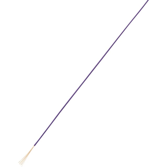 1567791 Litze LiFY 1 x 0.05 mm² Violett 100 m - Tru Components