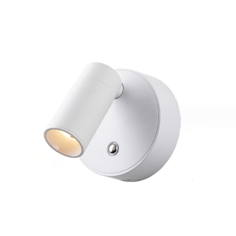 Magnetische Wandleuchte Für Den Innenbereich – Berührungsschalter, 3 Helligkeitsstufen, 350° Drehbar Und 90° Verstellbar – Augenschonendes, Kabelloses Licht Mit Usb-c-anschluss – Weiß