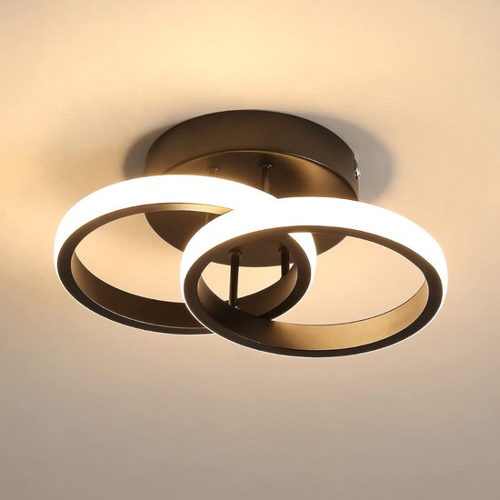 Deckenleuchte – Moderne Runde Led-deckenleuchte Mit Warmweißem Licht – Perfekt Für Wohnzimmer, Schlafzimmer Und Küchen