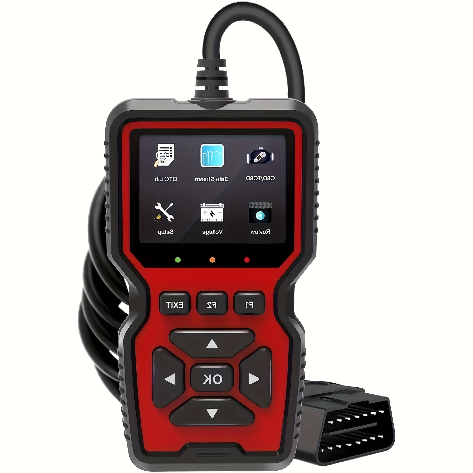 Professionelle Obdii-diagnosegeräte Für Die Fahrzeugdiagnose, Einschließlich Eines Voll Ausgestatteten Obd2 Eobd-code-lesegeräts.