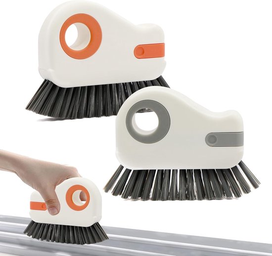 Multifunktionale Reinigungsbürsten Für Fenster, Fliesenfugen Und Schwer Zugängliche Stellen – 2er-pack