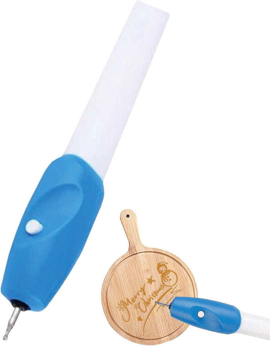 Elektrischer Gravierstift – Drehwerkzeugmarker – Kreatives Projekt – Kabelloses Laden – Ca. 20 Cm