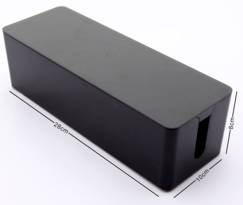 Kabelmanagementbox, Kabelorganizer Kabelorganizer Für Desktop-pcs, Fernseher, Computer Und Usb-hubs Zum Abdecken Und Verbergen Von Steckdosen Und Kabeln