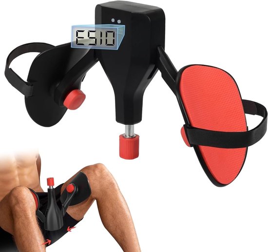 Beckenbodentrainer Für Männer – Multifunktionaler Beinklammerzähler – 360° Verstellbarer Oberschenkeltrainer Für Arm-, Gesäß- Und Beinkrafttraining