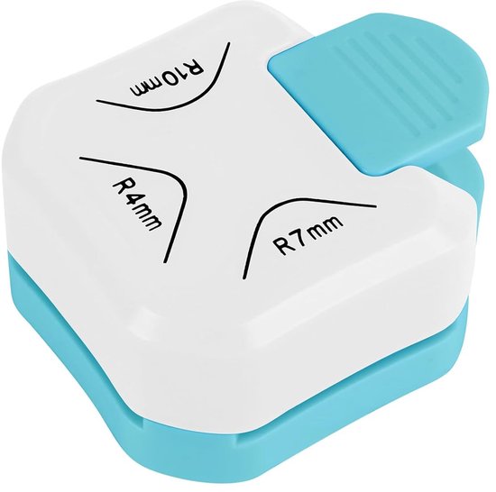 3-in-1 Papierrundlocher (r4 Mm + R7 Mm + R10 Mm) Für Bastelarbeiten, Kartenherstellung Und Journaling – Weiß
