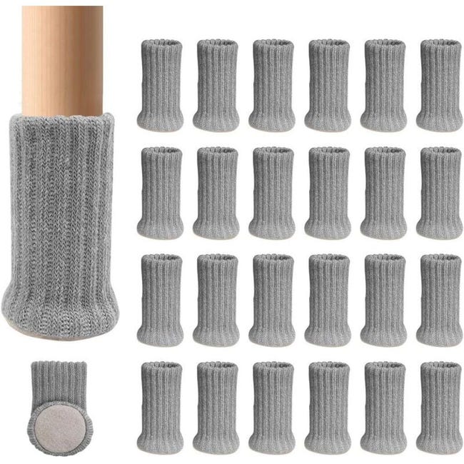 Rutschfeste Möbelüberzüge – 24 Paar – Schützen Stuhlbeine Und Reduzieren Lärm