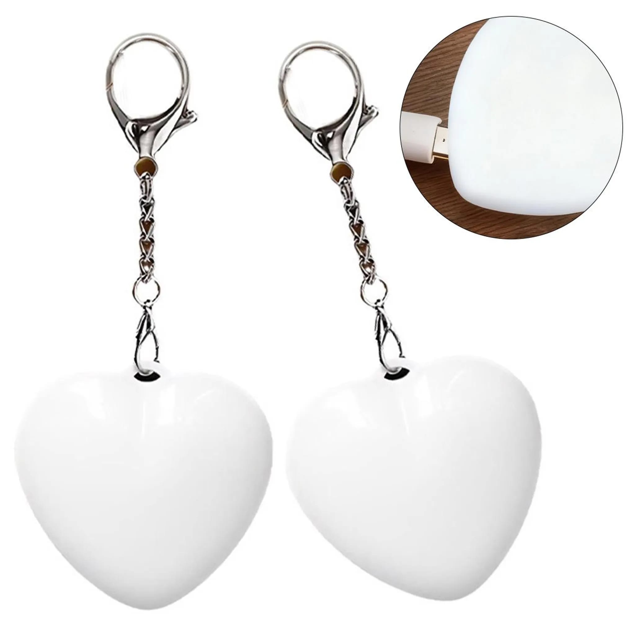 4 Led-handtaschenlichter Mit Sensoren – Wiederaufladbares Herzförmiges Handtaschenlicht, Automatisches Led-handtaschenlicht, Perfektes Geschenk