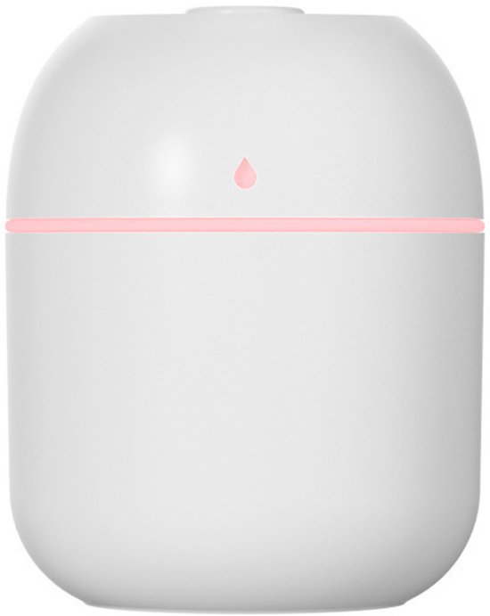 Tragbarer Und Kompakter Luftbefeuchter, 220 Ml, Usb-tischluftbefeuchter, Geeignet Für Autos, Büros Und Schlafzimmer, Ultraleise Ausführung - Weiß.
