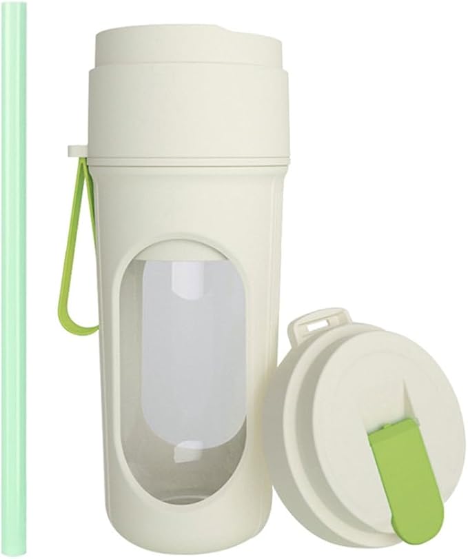 Grüner, Per Usb Wiederaufladbarer Tragbarer Mixer, Reise-entsafter, 450 Ml Fassungsvermögen, Entsafterbecher Für Saftliebhaber Und Fitnessbegeisterte.