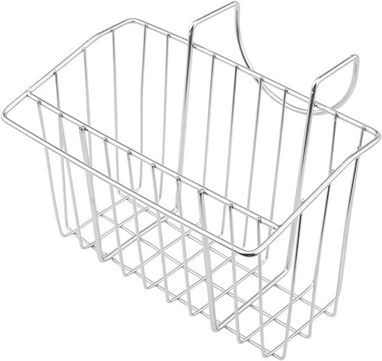 Schwammhalter Aus Edelstahl Mit Haken, Geeignet Zur Aufbewahrung In Der Küchenspüle.