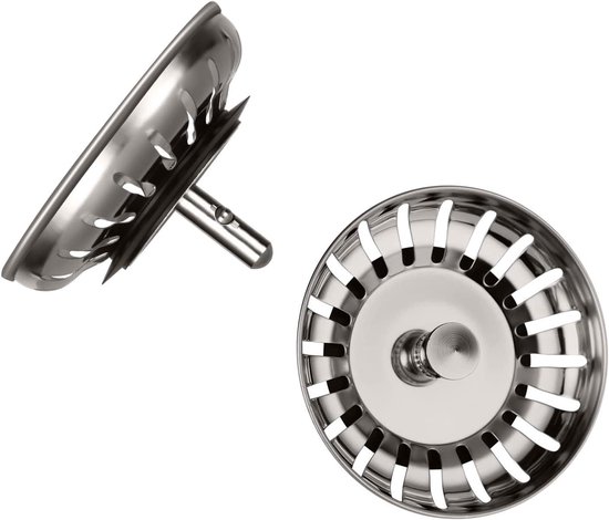 Waschbecken-abflusssieb – 2er-pack – 80 Mm