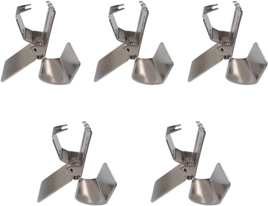 Set Mit 4 Stahlclips Für Teppiche, Wandteppiche Und Quilts Zum Aufhängen, Aufbewahren, Lagern Und Trocknen In Ausstellungsstücken
