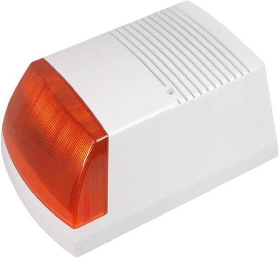 Analoges Solaralarmsystem Mit Led-sirene Und Blitzlicht