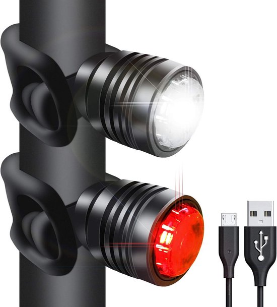 Wiederaufladbares Usb-fahrradrücklicht Mit 3 Beleuchtungsmodi – Wasserdichtes Led-fahrradlicht, Geeignet Für Mountainbikes Und Rennräder.