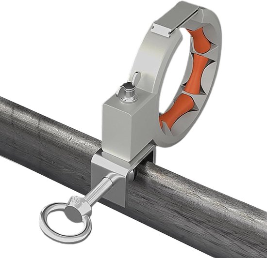 Seilrollensatz – Drahtführungswerkzeug – Elektroinstallationsarbeiten – 330°-drehung – 6,5 Cm – Silber