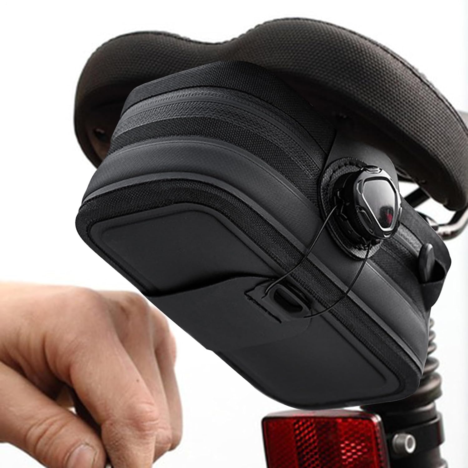 Universelle Fahrradsatteltasche, Wasserdicht Und Tragbar, Gepäckträger Für Mountainbikes, Rennrad, Pendlerfahrrad, Camping, Touren
