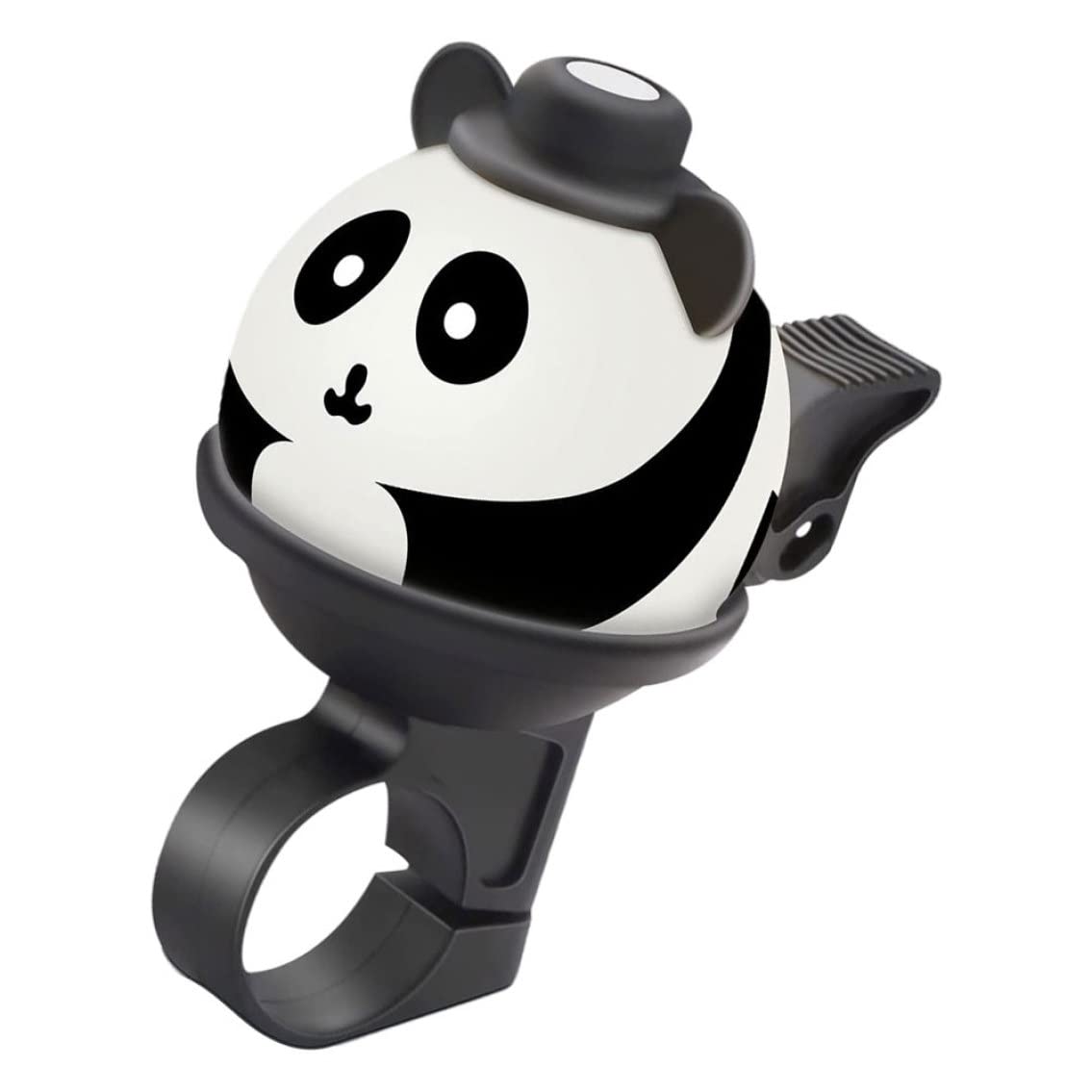 1 Stück Kinderfahrradklingel Mit Panda-motiv, Rund, Aus Kupfer, Geeignet Für Jungen Und Mädchen