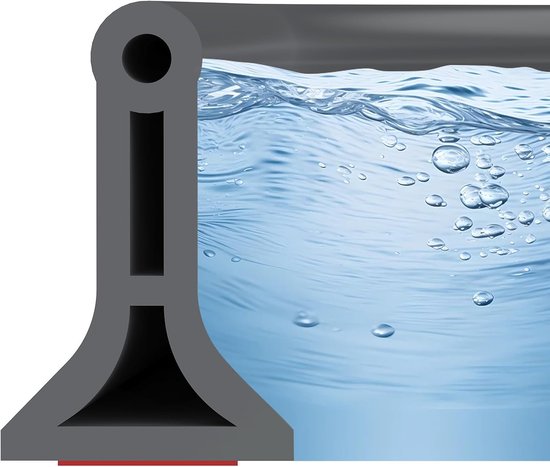 Duschdichtungsleiste, 200 X 3 X 4 Cm, Selbstklebende Silikon-wassersperre Und Schwelle – Grau