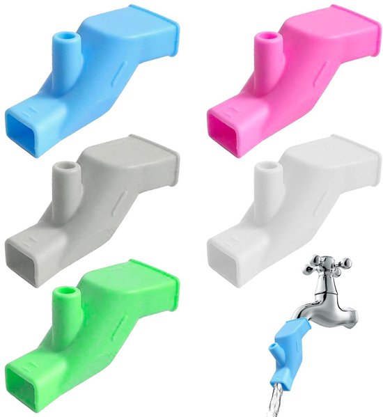 Silikon-verlängerungsschlauch Für Wasserhähne – 5-farben-set