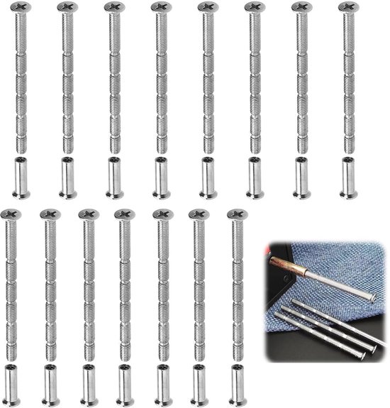 M4 Türgriffschrauben - 15 Stück Pro Packung, Zum Verbinden Von Türen Und Schränken.