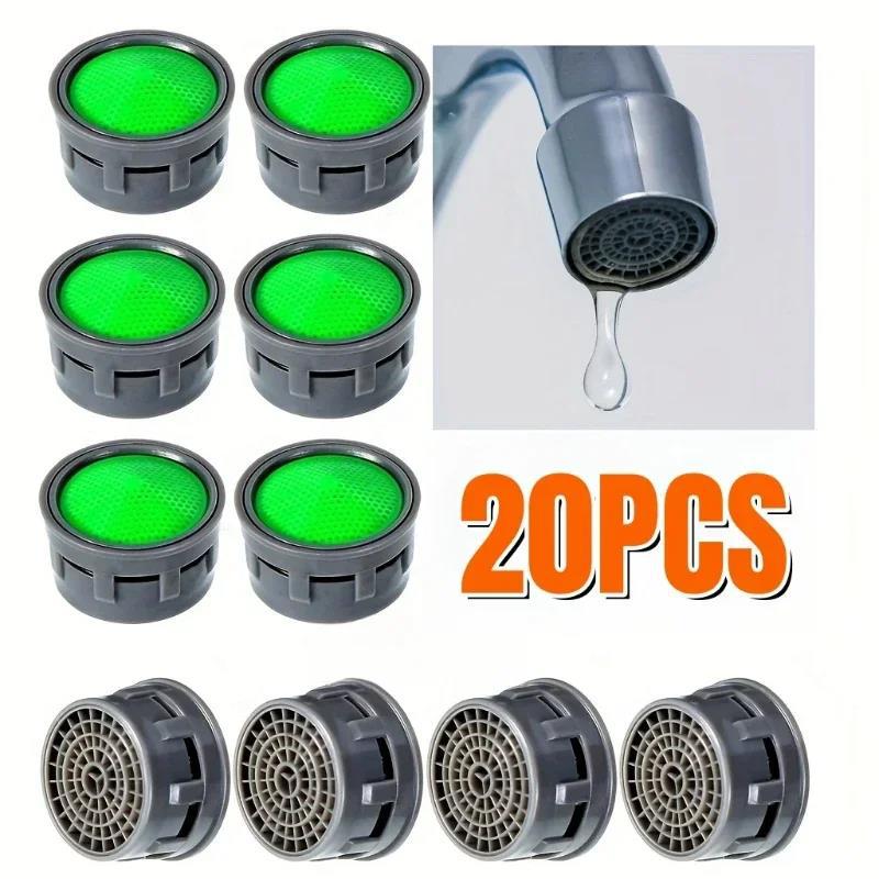 20 Stück Wasserhahn-luftsprudler-einsätze – Spritzschutzfilter Für Küchenspülen – Wasserhahn-auslassarmatur – Sprudelsieb-filtereinsatz