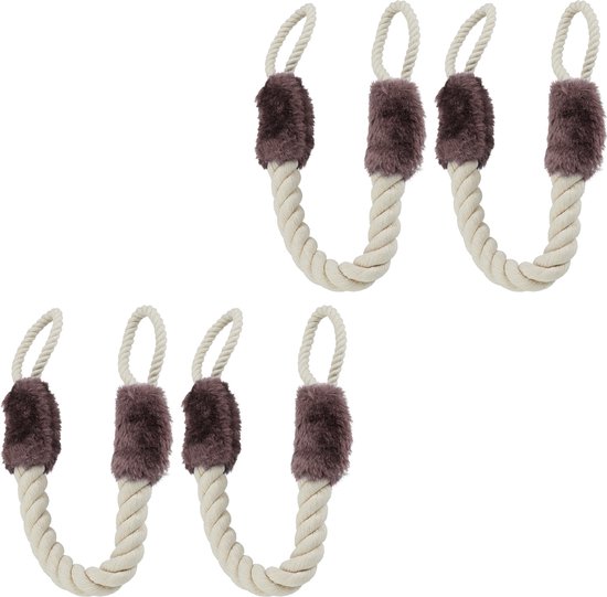 4x Türgriffstopper – Klemmschutz Braun – Set – Fingerschutz