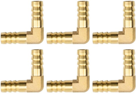 Schlauchanschluss – 90°-l-winkelstück – 10 Mm Messing