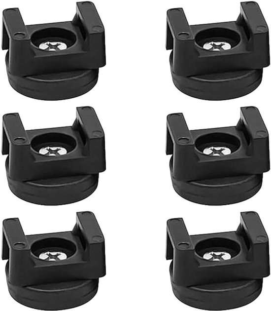 Magnetisches Kabelbinder-set (6-teilig), Kabelclips, Zur Organisation Von Kabeln, Geeignet Für Den Einsatz Im Auto, Büro Und Haushalt.