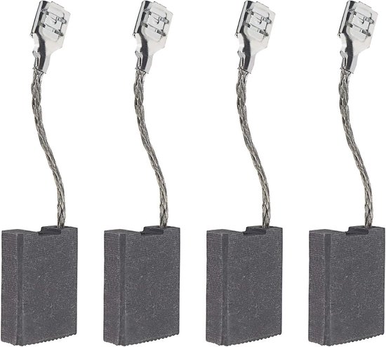 Set Mit 2 Paar Kohlebürsten Für Winkelschleifer 1607014171, 22x16x6,3mm Auto Cut, Kompatibel Mit Bosch Gws 18-230/19-230/20-230 H/21-230