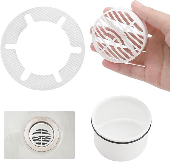 Haarsieb Für Dusche - Abflussarmatur - Haarfänger Und Ersatzteil - Durchmesser 70 Mm - Siphon - Duschablauf.