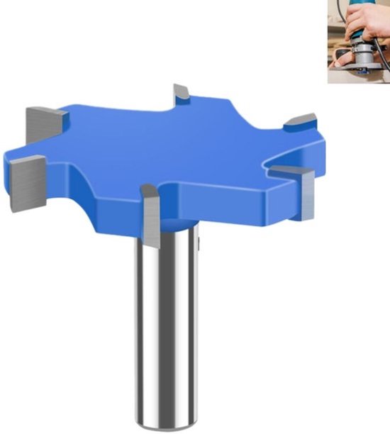 Bretthobelmaschine – Cnc-hobelmaschine – 1/2-zoll-schaftdurchmesser – Sechsschneidige Hobelmaschine – Zum Hobeln Von Massivholz Und Mdf – 65 X 10 Mm