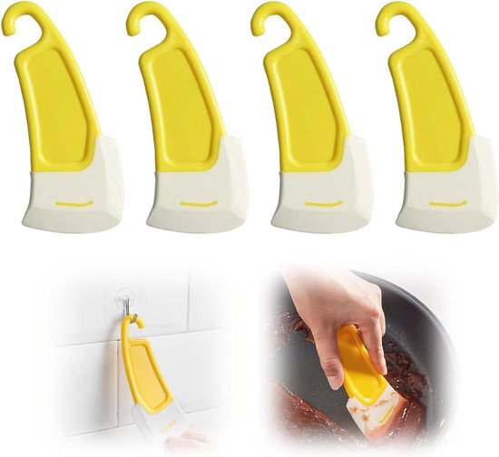 Silikon-teigschaber-set – Küchenutensilien Zum Abkratzen Von Sahnetortenteig – 4-teiliges Set